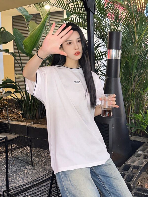 5f141aea Prada Milano White T-Shirt