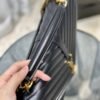 YSSL College Large Chain Bag Black With Gold Hardware For Women 12.6in/32cm YSL 600278BRM071000