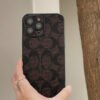 Coach iPhone Case  Brown -QB240402