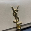 YSSL Kata Medium Chain Bag Beige With Tassel For Women 9.4in/24cm YSL