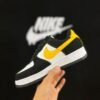 NIKE AIR FORCE 1 Low "Black/White/Yellow Swoosh"