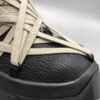 6._6_9549dbce-5881-481e-bd05-f49344f4a080 Rick Owens Black High-Top Sneakers with Beige Straps