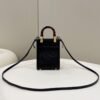 FI Sunshine Shopper Black Mini Bag For Woman 13cm/5in