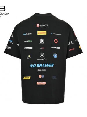 Balenciaga Logo-Print T-Shirt