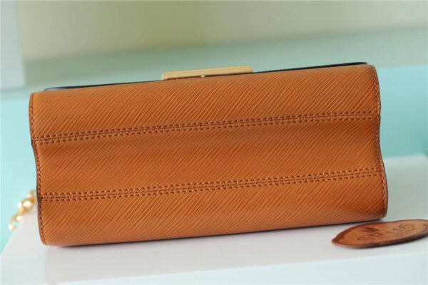 LV Twist MM Epi Gold Miel Brown For Women, Women¡¯s Bags, Shoulder And Crossbody Bags 9.1in/23cm LV M59686