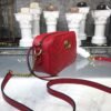 gg Marmont Matelass¨¦ Mini Bag Hibiscus Red Matelass¨¦ Chevron For Women 7in/18cm gg