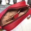 gg Marmont Matelass¨¦ Mini Bag Hibiscus Red Matelass¨¦ Chevron For Women 7in/18cm gg