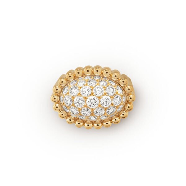 18K Perl¨¦e Diamond Ring