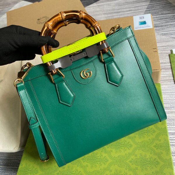 gg Diana Small Tote Bag Green For Women, Women’s Bags 11in/27cm gg ?