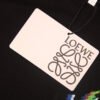 Loewe T-shirt with Colorful Logo (Black)