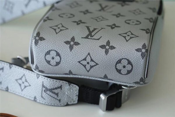 LV Outdoor Sling Bag Taigarama Gunmetal Gray For Men, Bags, Crossbody Bags 8.3in/21cm LV?