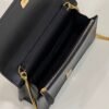 FI Wallet On Chain Mini Black Bag For Woman 13.5cm/5.5in