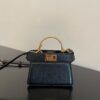 FI Peekaboo ISeeU Petite Black Micro Bag For Woman 11cm/4.5in