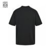 Loewe T-Shirt - Black with White Pocket