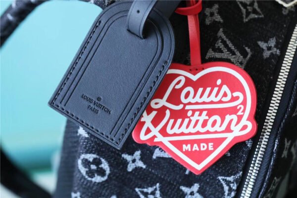 6443f050 LV Multipocket Backpack Monogram Drip Black By Nigo For Men, Bags 40cm LV M45973