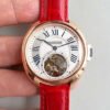 DRIVE DE TOURBILLON W4100013 18K ROSE GOLD WHITE DIAL