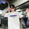 BURBERRY LONDON ENGLAND LOGO T-SHIRT WHITE