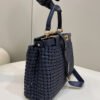 FI Mujer Peekaboo Iconic Navy Blue Bag For Woman 33cm/13in