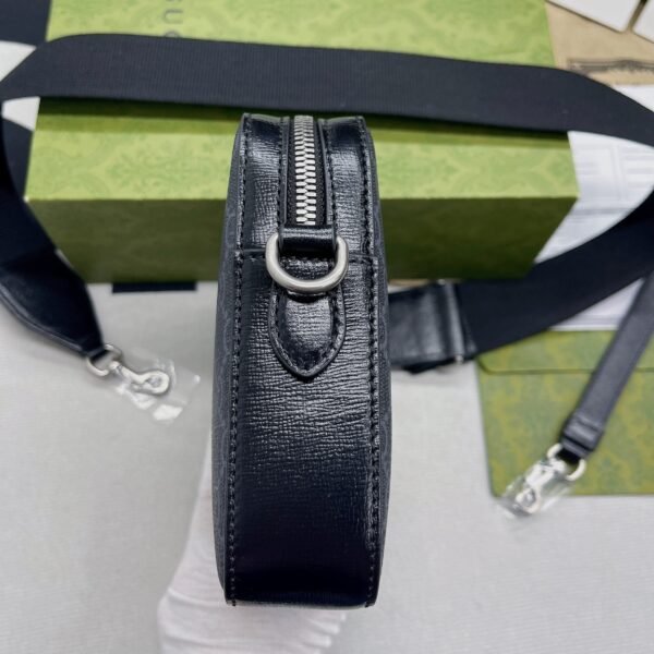 gg Shoulder Bag With Interlocking G Black gg Supreme Canvas For Women? 9.6in/24.5cm gg 703468 92THF 1000