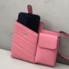 FI Bustine 2 Pockets Mini Pink Bag For Woman 16cm/6in