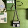gg Dionysus Mini Bag Beige And Blue gg Supreme Canvas For Women 7.5in/20cm