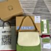 gg Blondie Shoulder Bag White For Women, Women’s Bags 11in/28cm gg 699268 UXX0G 9022