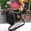 gg Marmont Small Matelass¨¦ Shoulder Bag Black For Women 10in/25cm 443497 DTDIT 1000