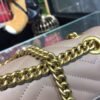 gg Marmont Matelass¨¦ Mini Bag Beige Matelass¨¦ Chevron For Women 8.5in/22cm gg 446744