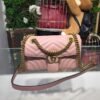 gg Marmont Matelass¨¦ Mini Bag Dusty Pink Matelass¨¦ Chevron For Women 8.5in/22cm gg 446744