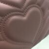 gg Marmont Matelass¨¦ Mini Bag Dusty Pink Matelass¨¦ Chevron For Women 8.5in/22cm gg 446744