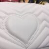 gg Marmont Matelass¨¦ Mini Bag White Matelass¨¦ Chevron For Women 8.5in/22cm gg 446744 DTDIT 9022
