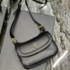 YSSL Charlie Medium Shoudler Bag Black For Women 9.1in/23cm YSl 6867422R20W1000