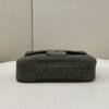 FI Baguette Chain Midi Green FF Fabric Bag For Woman 14.5cm/6in 8BR793AHW5F1F2L