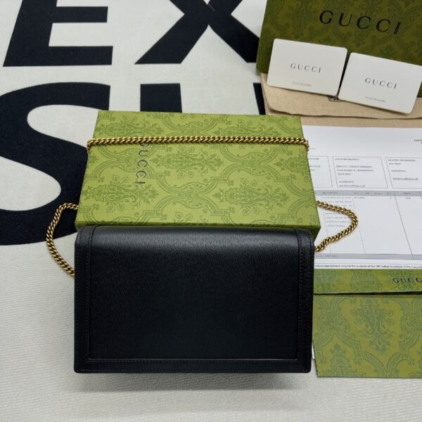 gg Diana Mini Bag With Bamboo Black For Women, Women’s Bags 7.5in/19cm gg 696817 DJ20T 1000