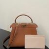 FI Peekaboo ISeeU Petite Brown Small Bag For Woman 20cm/8in