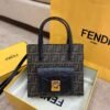 FI Vintage Handle Bag 26cm Brown