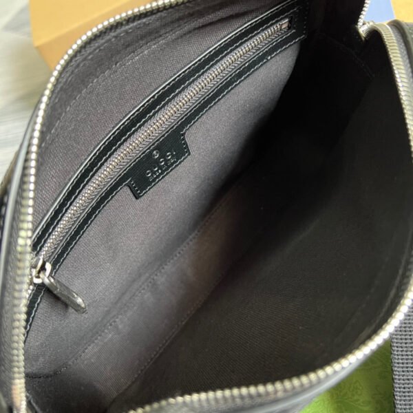 gg Shoulder Bag With Interlocking G Black gg Supreme Canvas For Women? 9.6in/24.5cm gg 703468 92THF 1000