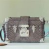 LV Petite Malle High Shiny Alligator By Nicolas Ghesquiere Silver For Women,  Shoulder And Crossbody Bags 7.9in/20cm LV?