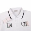 Dior Polo Shirt with Floral Logo Design