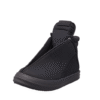 Rick Owens Black High-Top Wrap Sneakers