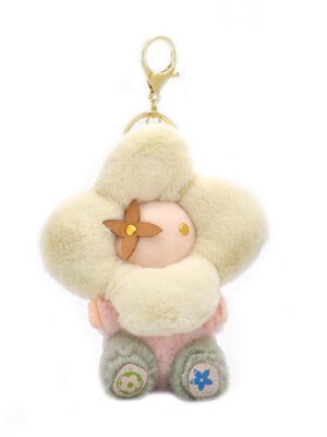 Cute Sunflower Plush Keychain ¨C Vivian Doll Bag Charm for Women, Car & Backpack Decoration