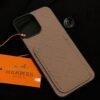 H Leather Card Holder iPhone Case