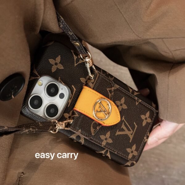 Lou Card Holder Chain iPhone Case