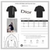 Dior T-Shirt - Multicolor Vertical Logo