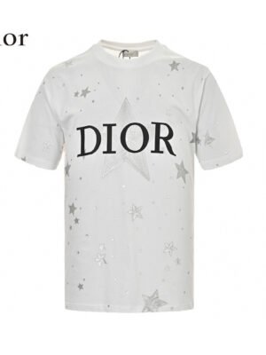 Dior Star Graphic White T-Shirt