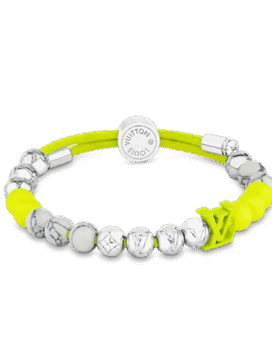 18K Louis Monogram Beads Yellow Bracelet
