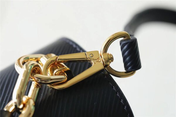 LV Twist MM Epi Black For Women, Women¡¯s Bags, Shoulder And Crossbody Bags 9.1in/23cm LV M59887
