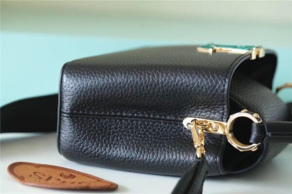 6afb1445 LV Capucines BB Taurillon Black For Women, Shoulder And Crossbody Bags 21cm/8.3in LV
