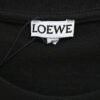 Loewe Black T-Shirt with Logo Design