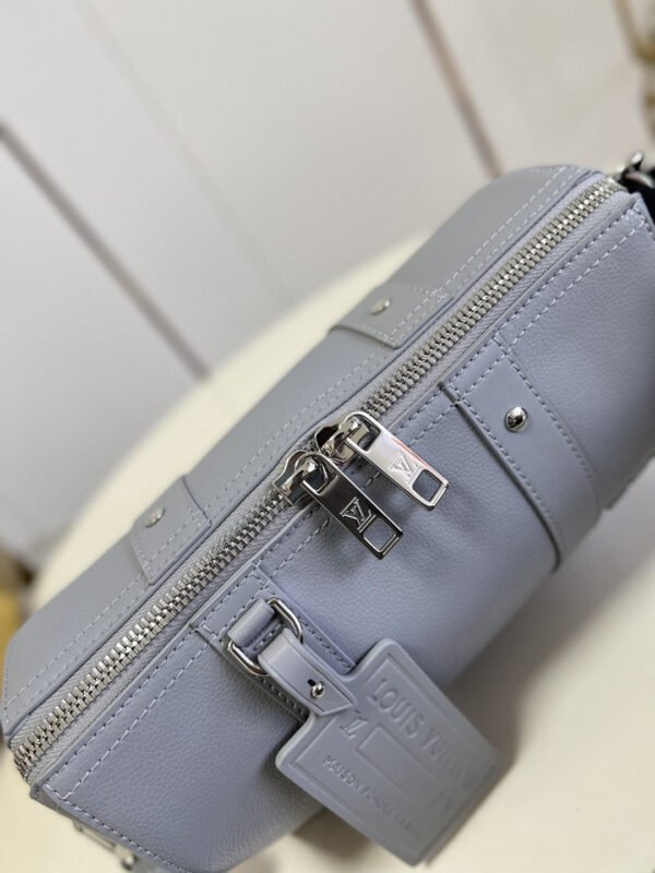 6b49cf61 LV City Keepall Grey Aerogram For Women, WoBags, Crossbody Bags 10.6in/27cm LV M59328